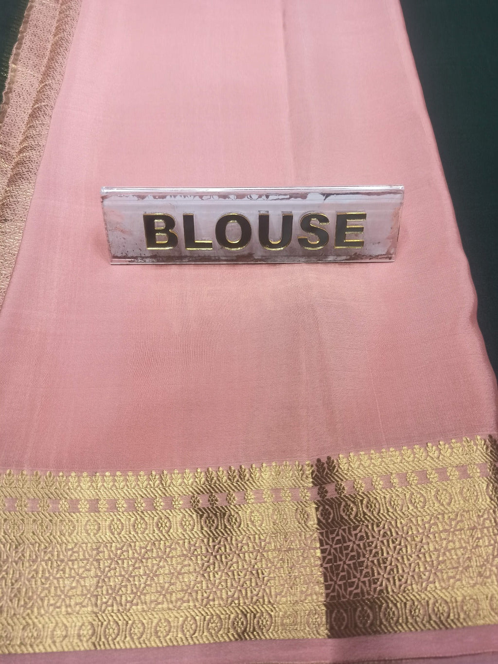Pure Mysore Silk Saree.