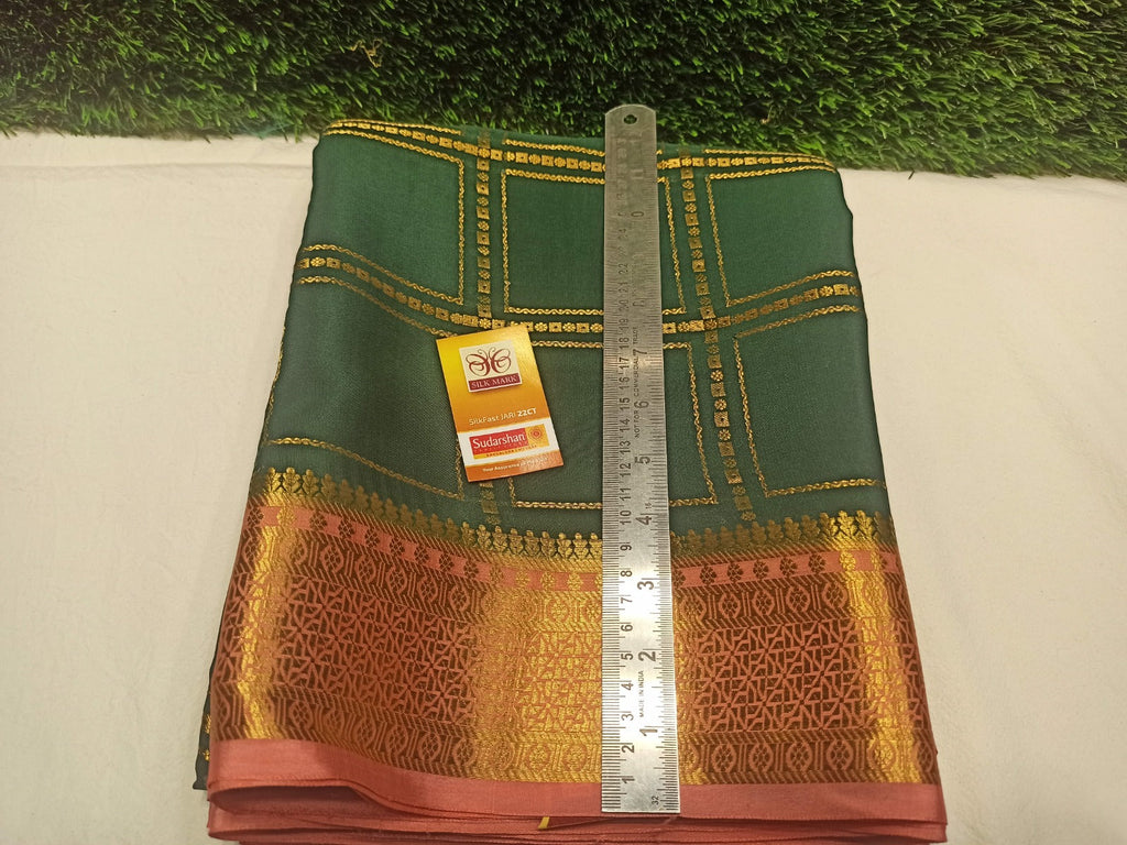 Pure Mysore Silk Saree.
