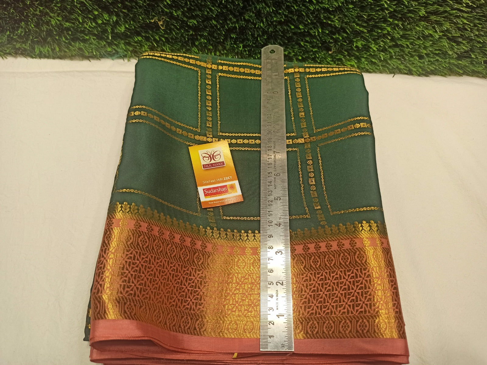 Pure Mysore Silk Saree.