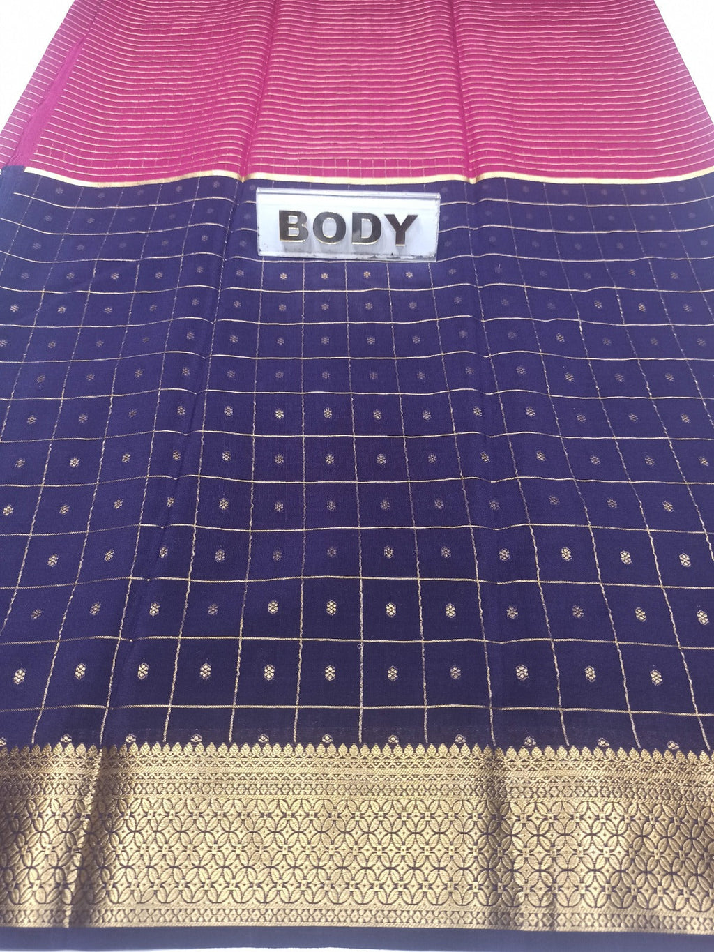 Pure Mysore Silk Saree.