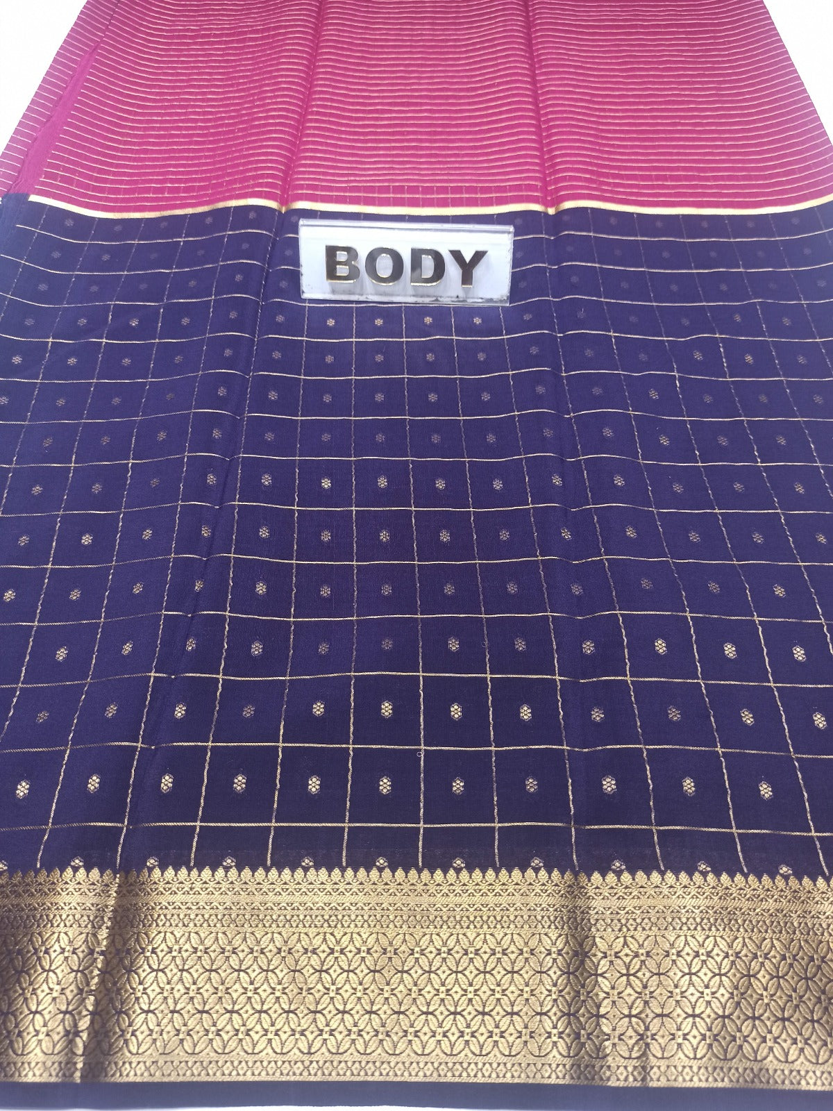 Pure Mysore Silk Saree.