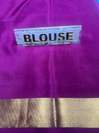 Pure Mysore Silk Saree.