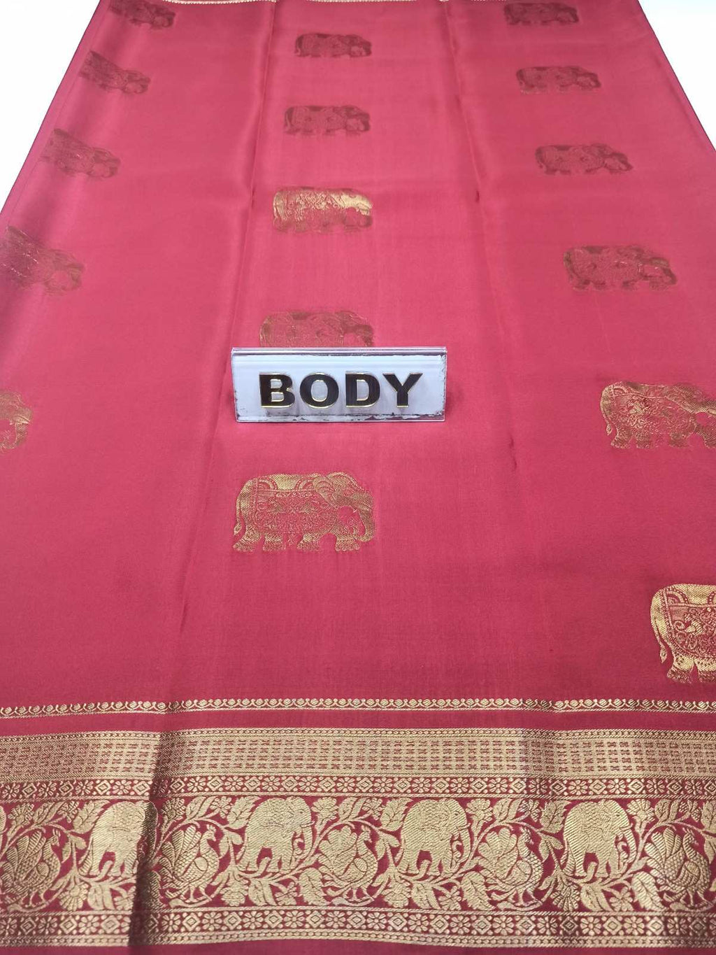 Pure Mysore Silk Saree.