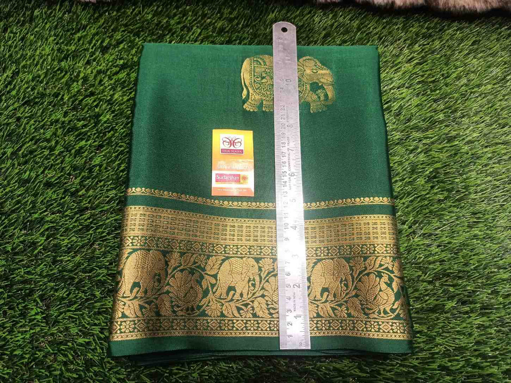 Pure Mysore Silk Saree.
