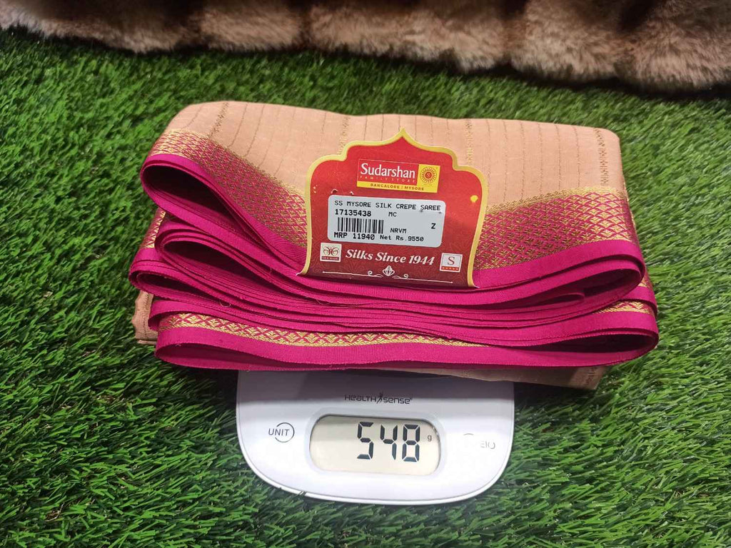 Pure Mysore Silk Saree.