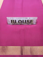 Pure Mysore Silk Saree.