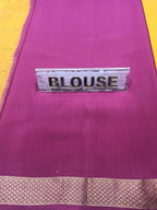 Pure Mysore Silk Saree.