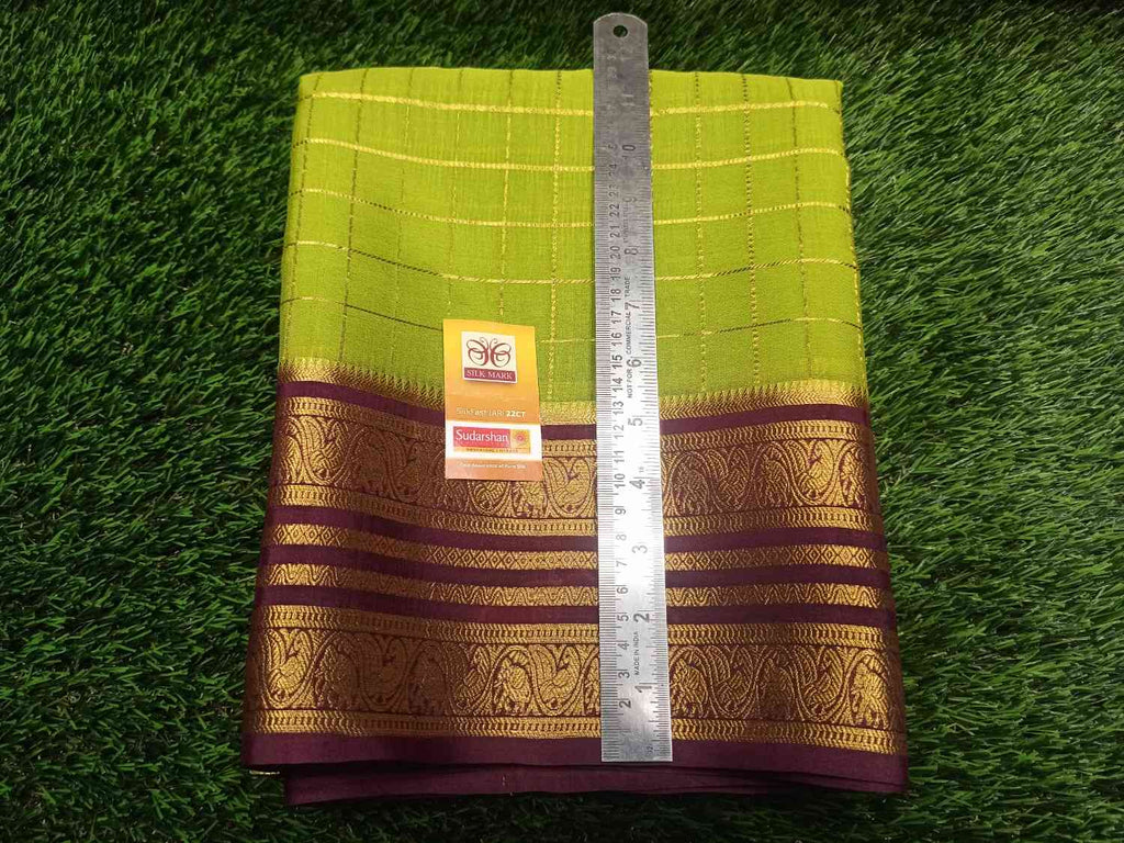 Pure Mysore Silk Saree.
