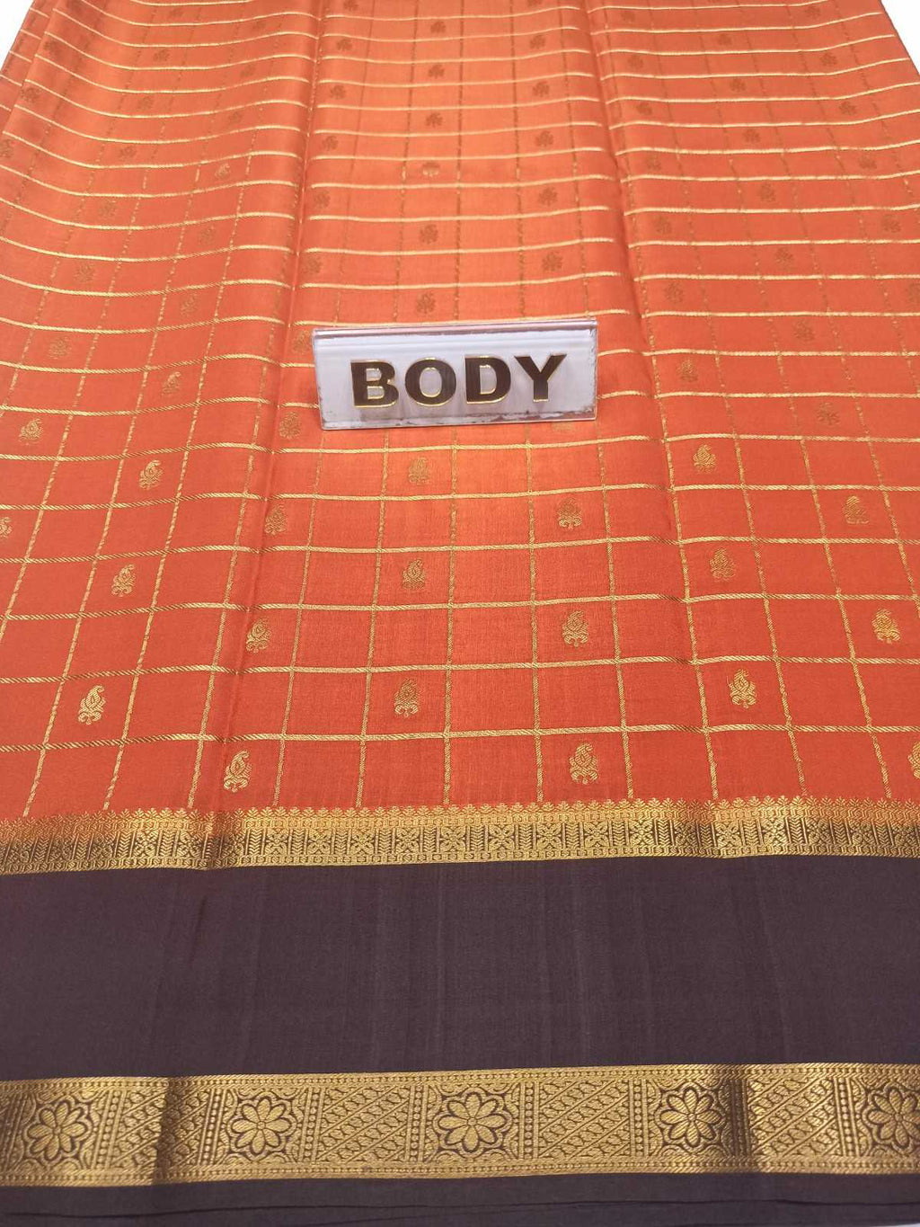 Pure Mysore Silk Saree.