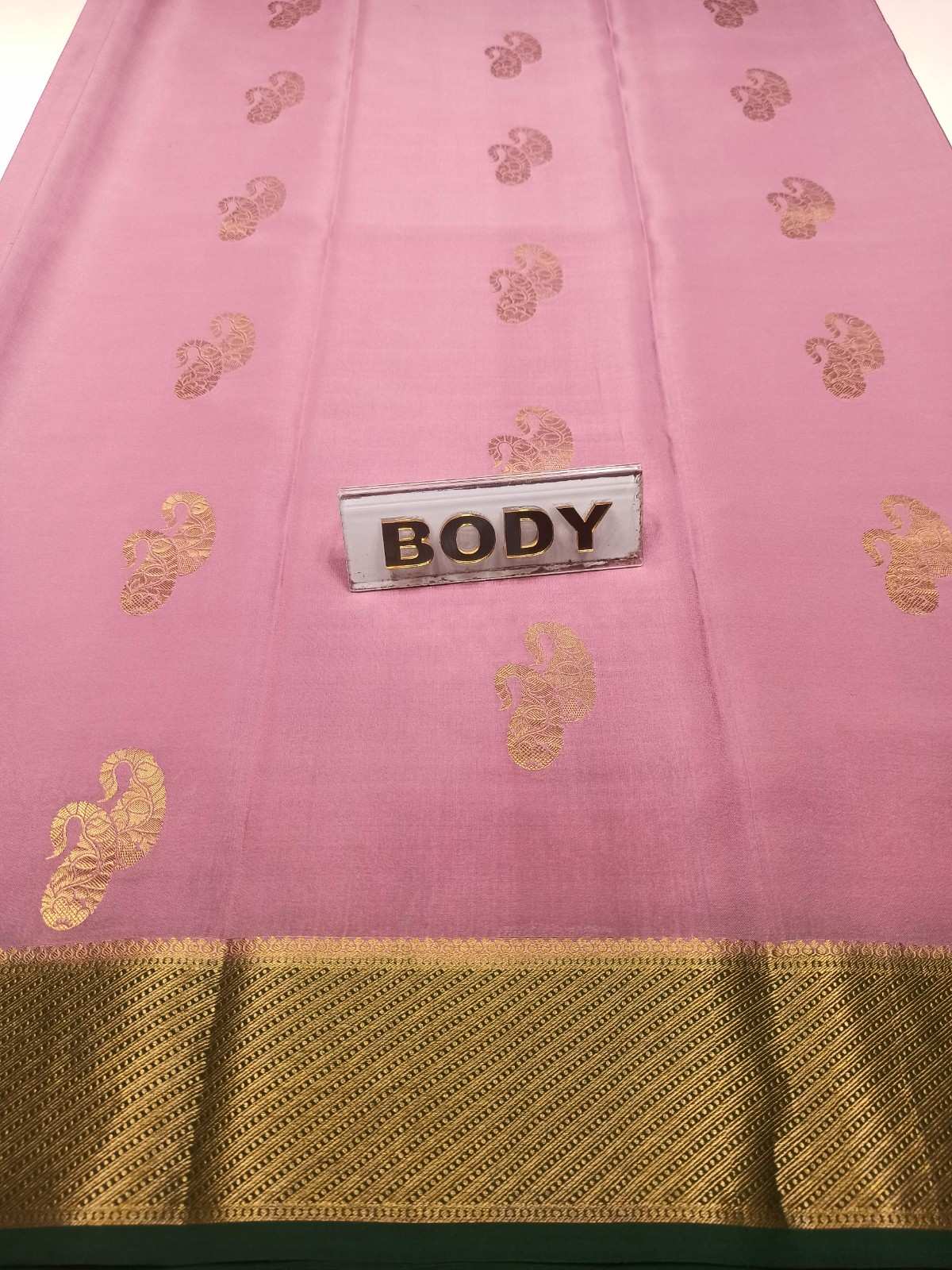 Pure Mysore Silk Saree.