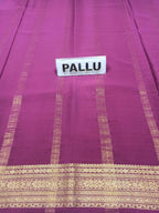 Pure Mysore Silk Saree.
