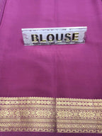 Pure Mysore Silk Saree.