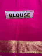 Pure Mysore Silk Saree.