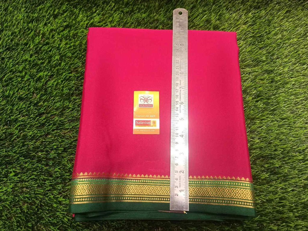 Pure Mysore Silk Saree.