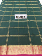 Pure Mysore Silk Saree.