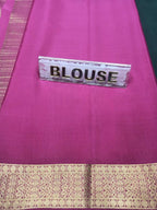 Pure Mysore Silk Saree.
