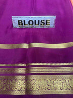 Pure Mysore Silk Saree.