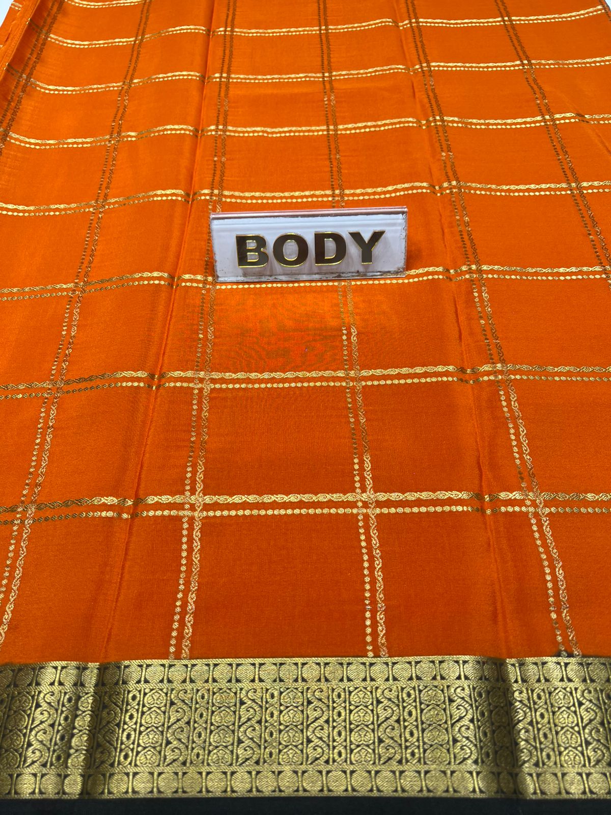 Pure Mysore Silk Saree.