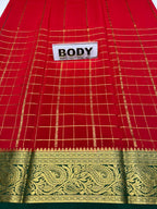 Pure Mysore Silk Saree.