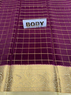 Pure Mysore Silk Saree.