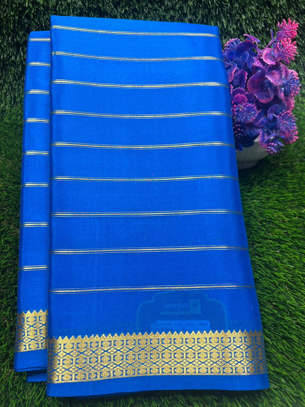 Pure Mysore Silk Saree ( 60Grams )