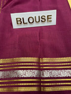 Pure Mysore Silk Saree.