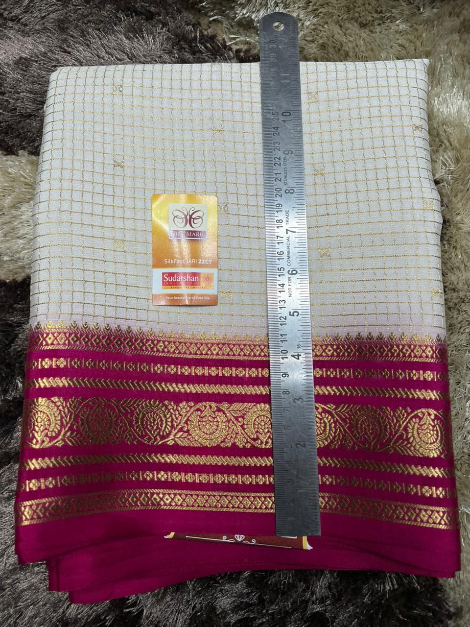 Pure Mysore Silk Saree.
