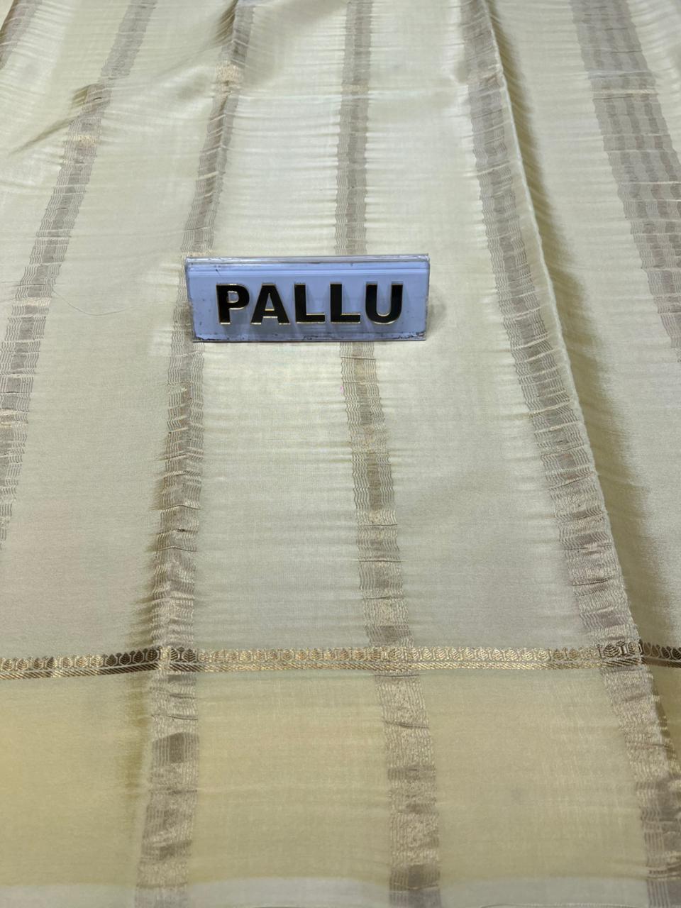 Pure Mysore Silk Saree.