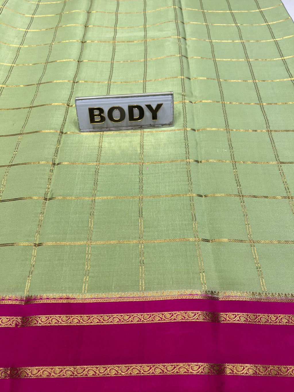 Pure Mysore Silk Saree.