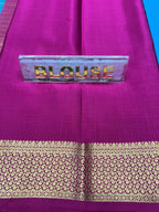 Pure Mysore Silk Saree.