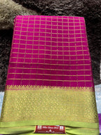 Pure Mysore Silk Saree.