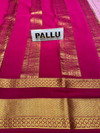 Pure Mysore Silk Saree.