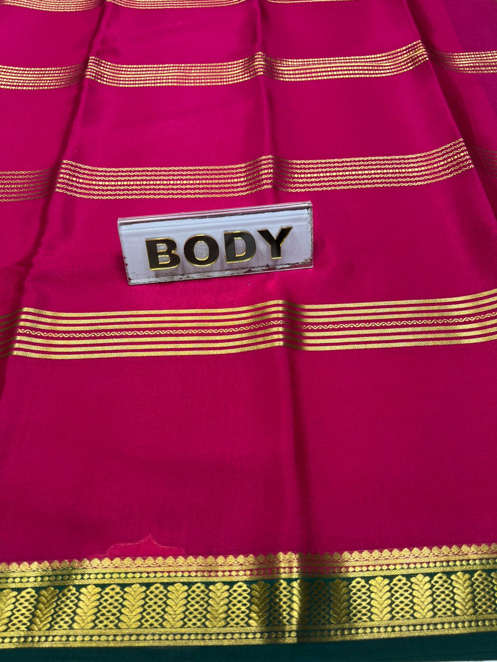 Pure Mysore Silk Saree ( 60Grams )