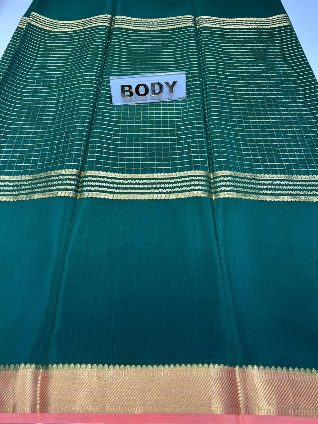 Pure Mysore Silk Saree.