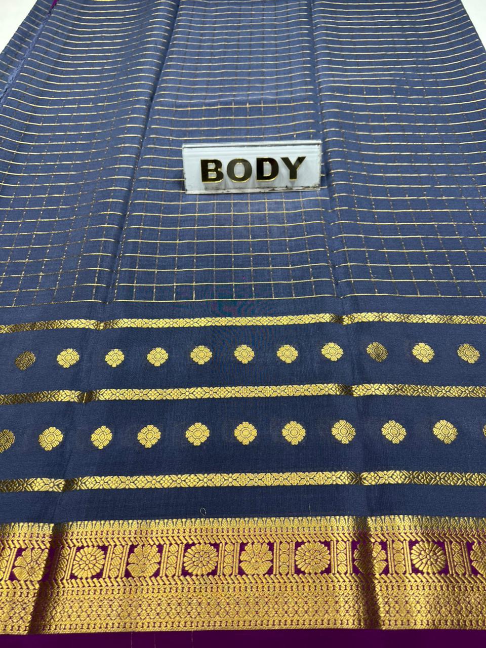 Pure Mysore Silk Saree.