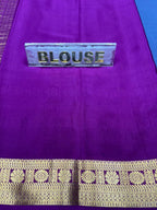 Pure Mysore Silk Saree.