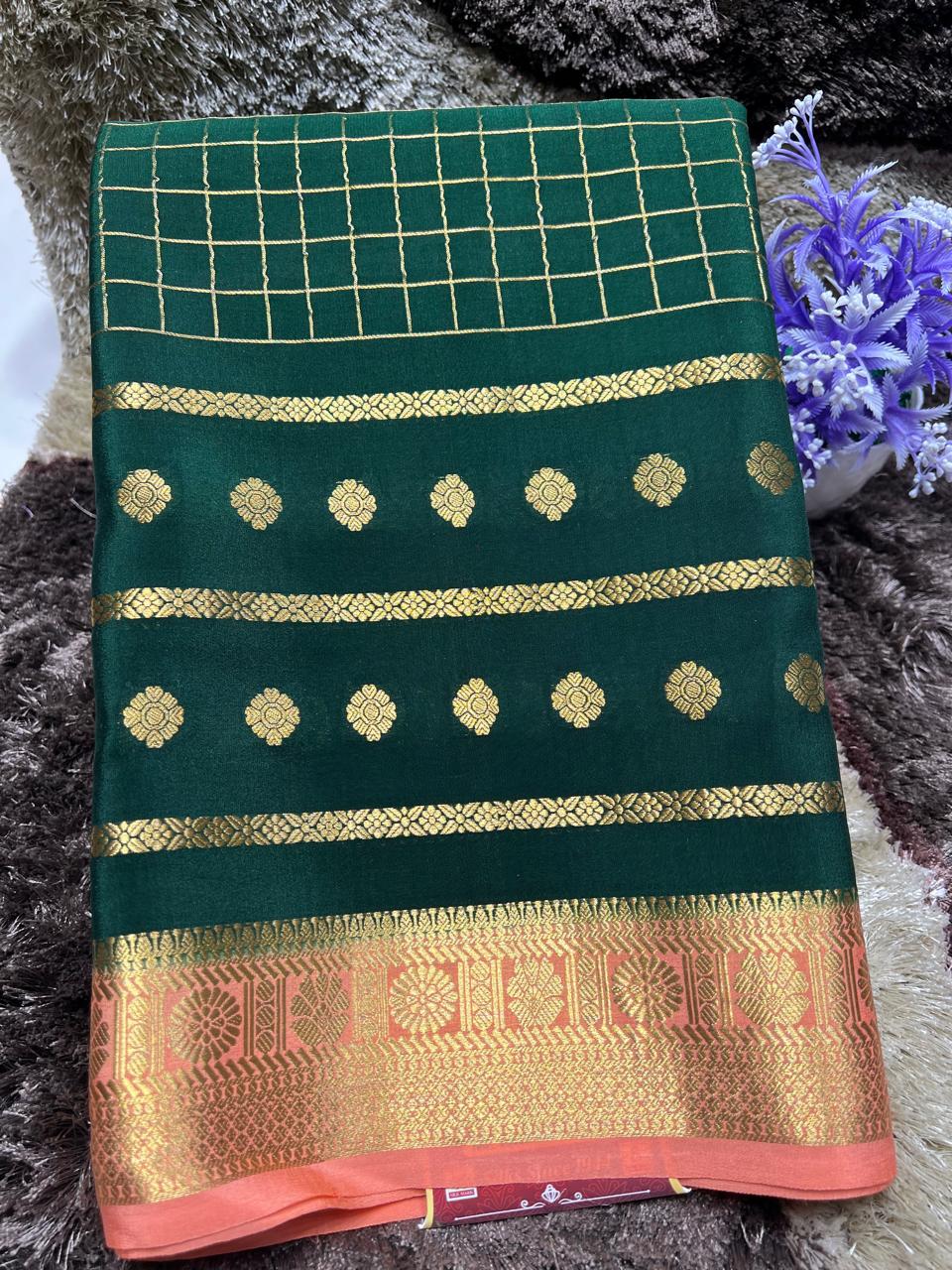Pure Mysore Silk Saree.