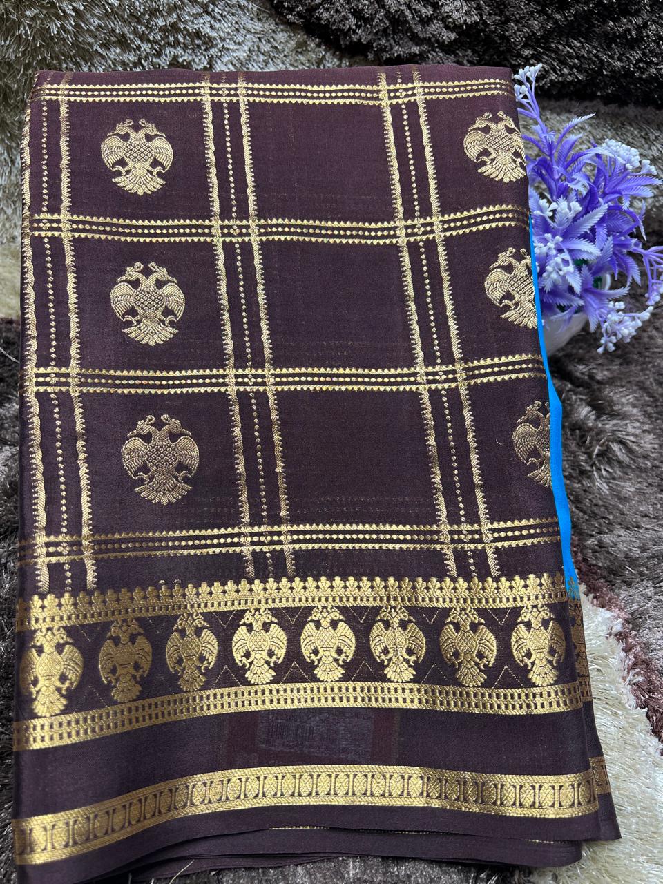 Pure Mysore Silk Saree.