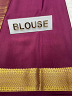 Pure Mysore Silk Saree.