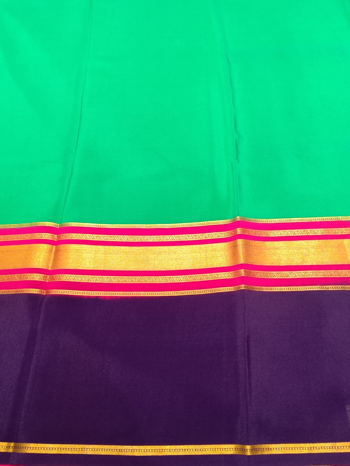 Pure Mysore Silk Saree.