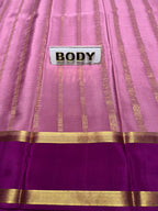 Pure Mysore Silk Saree.