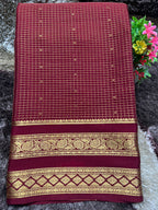Pure Mysore Silk Saree.
