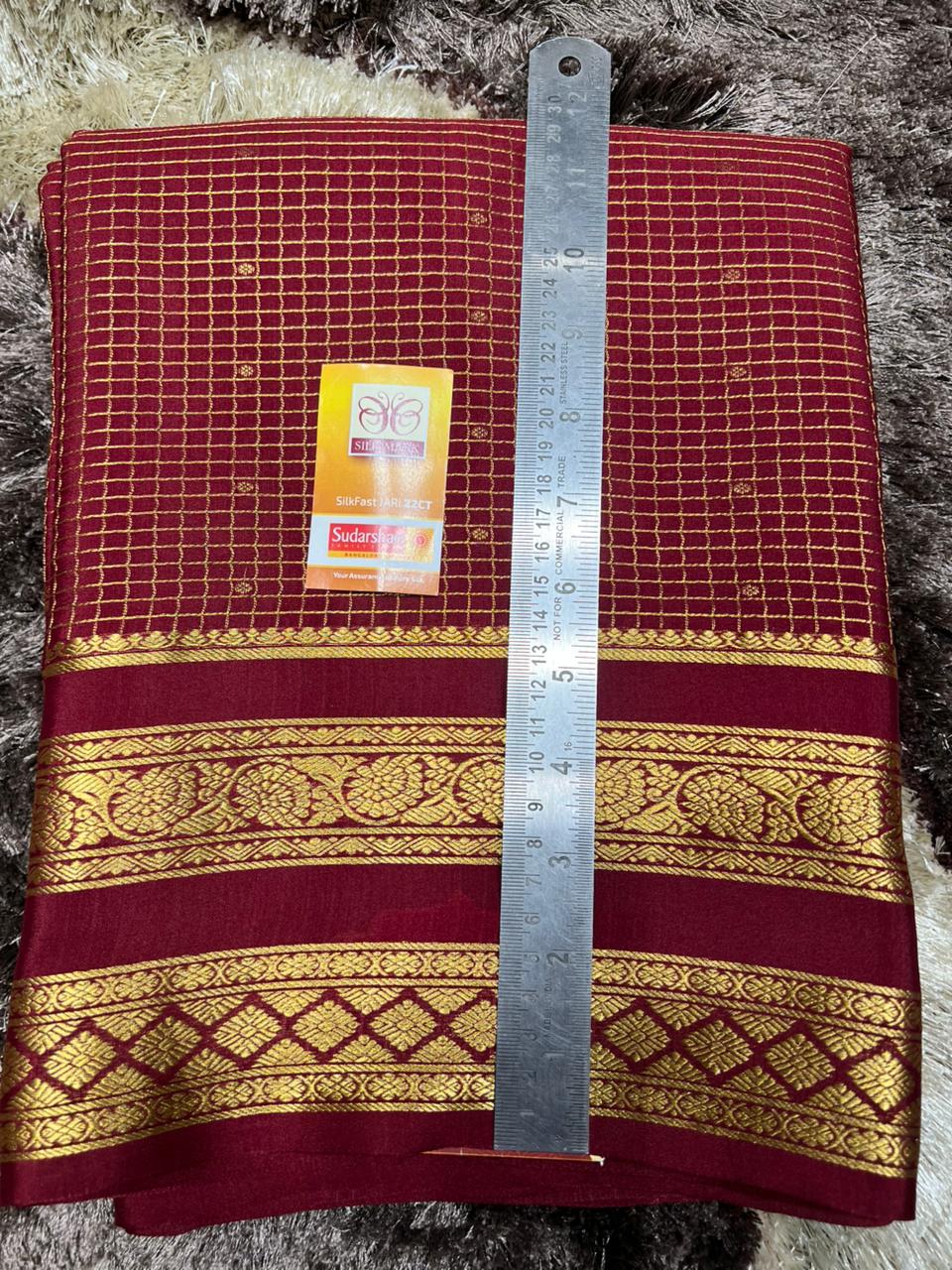 Pure Mysore Silk Saree.