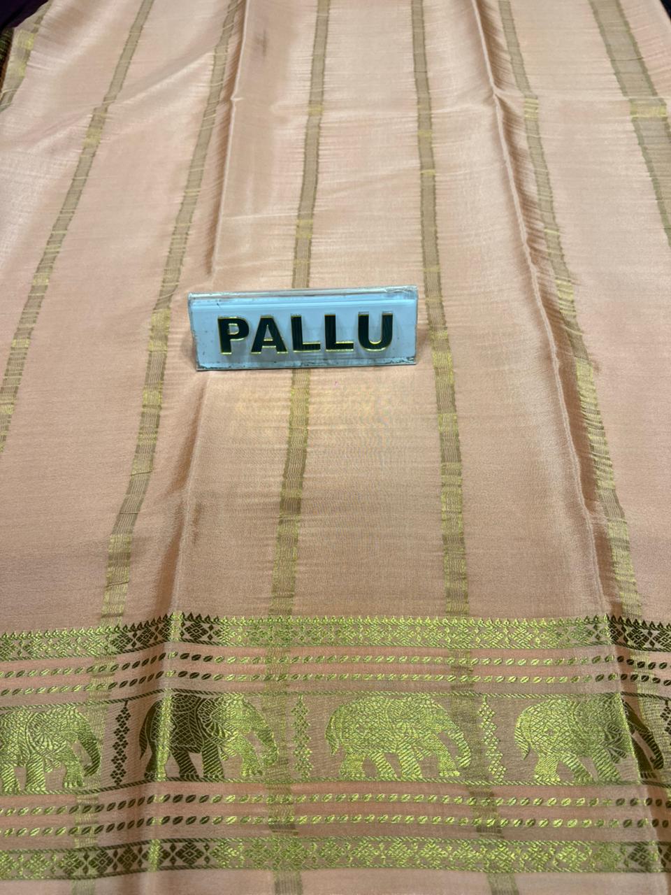 Pure Mysore Silk Saree.
