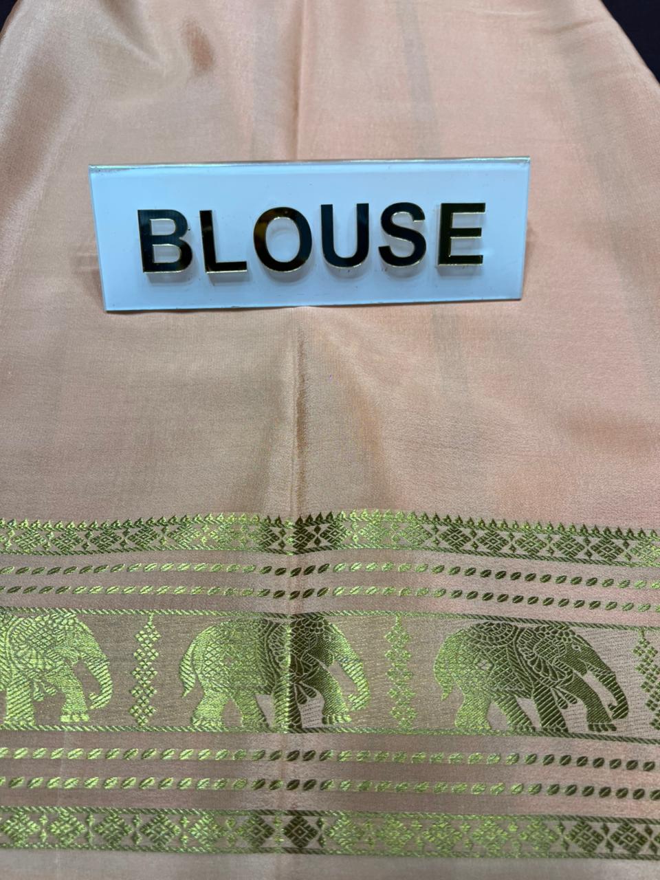 Pure Mysore Silk Saree.
