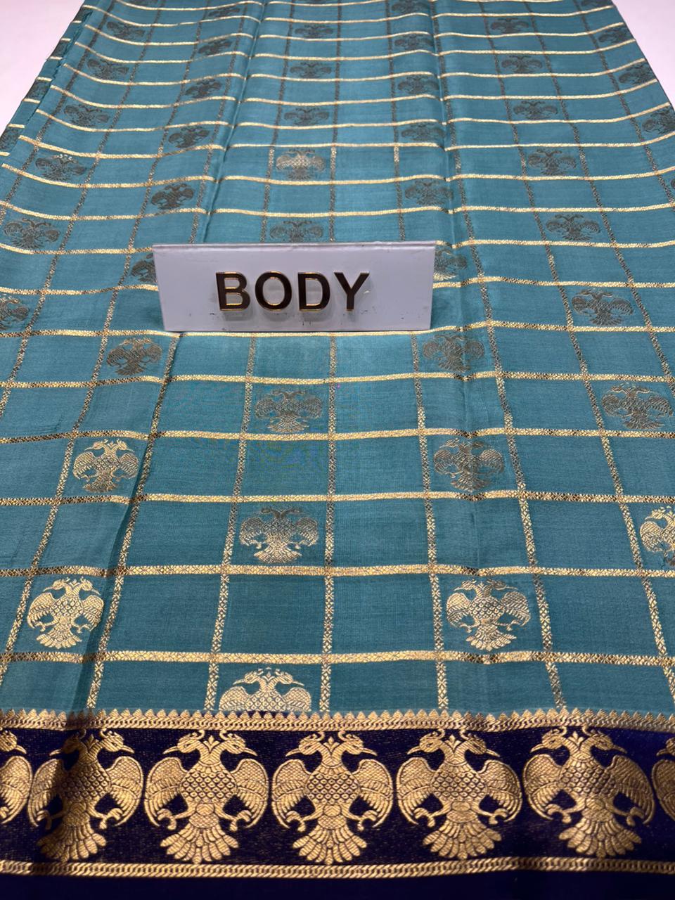 Pure Mysore Silk Saree.