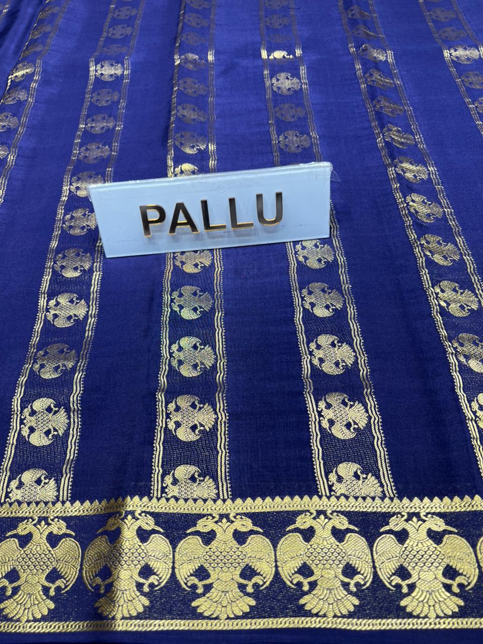 Pure Mysore Silk Saree.