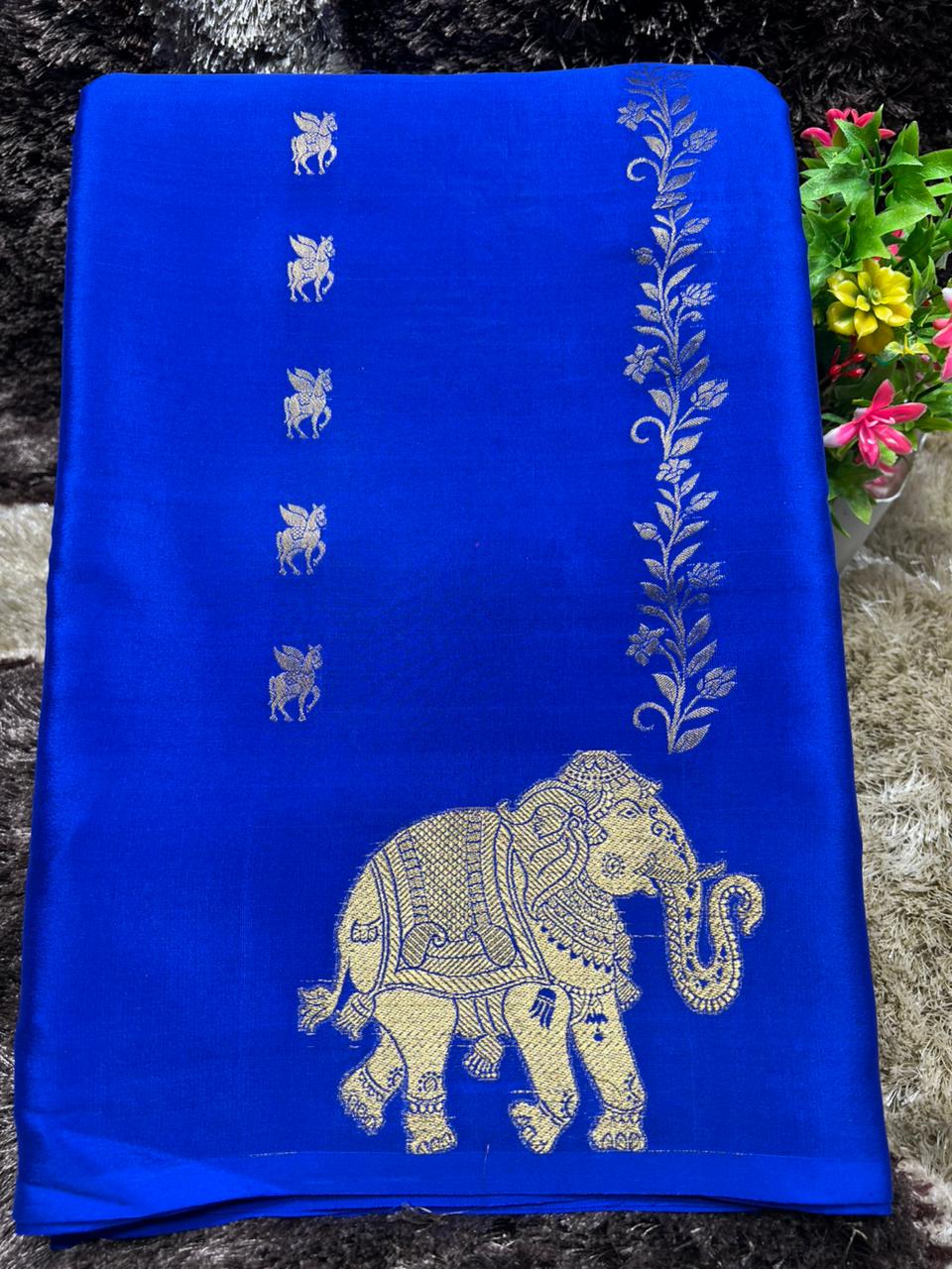 Pure Mysore Silk Saree.