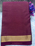 Pure Mysore Silk Saree.