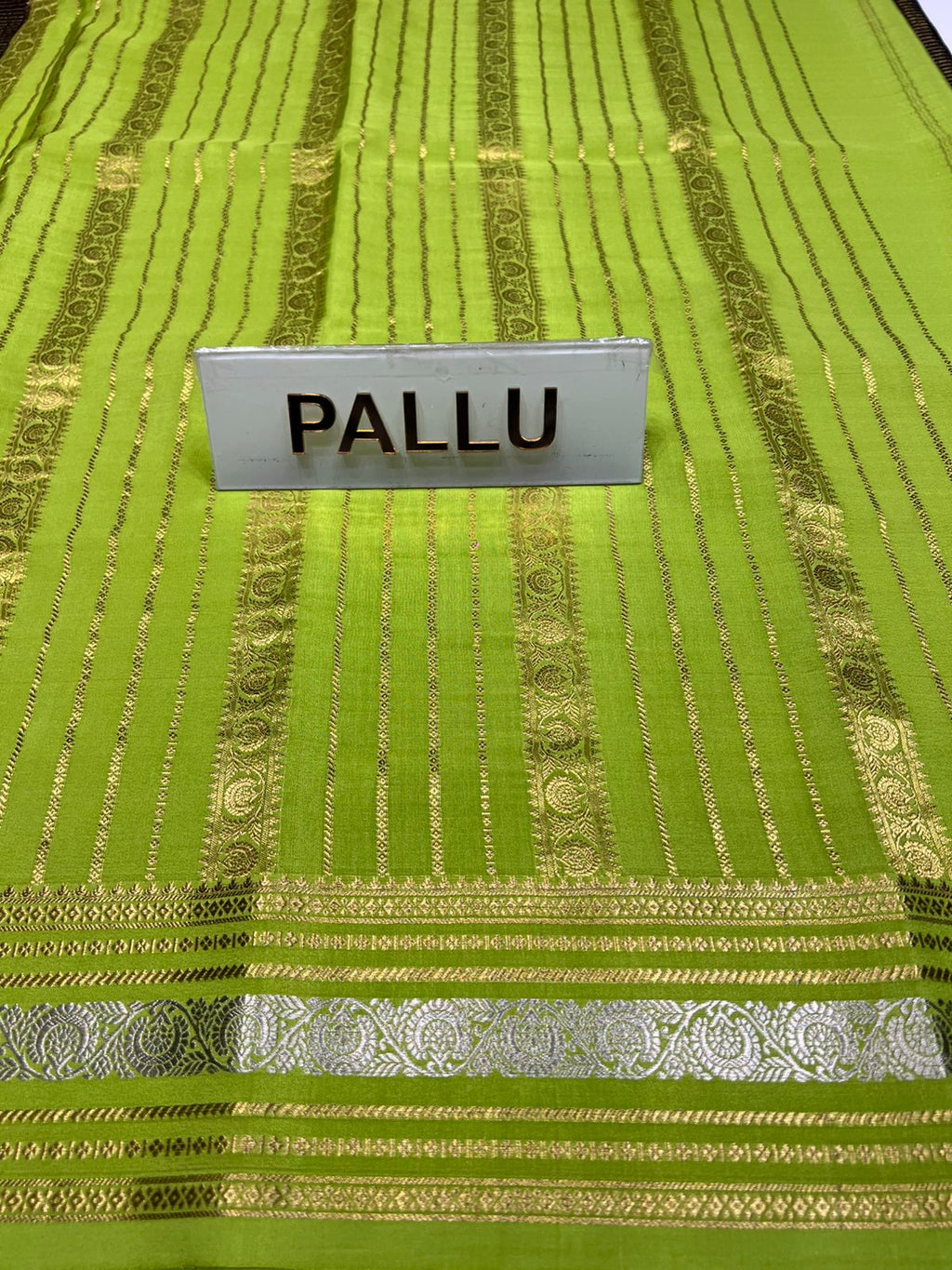 Pure Mysore Silk Saree.